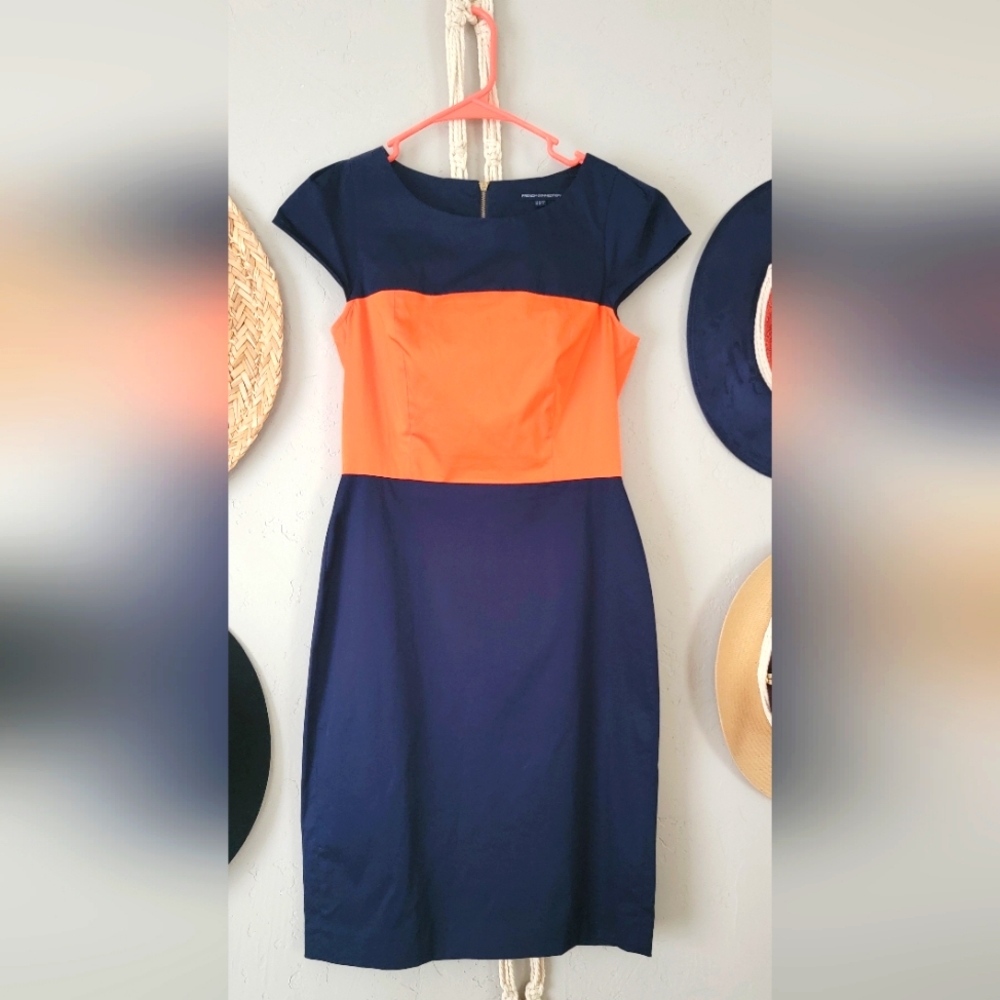 French connection panel dress size 6